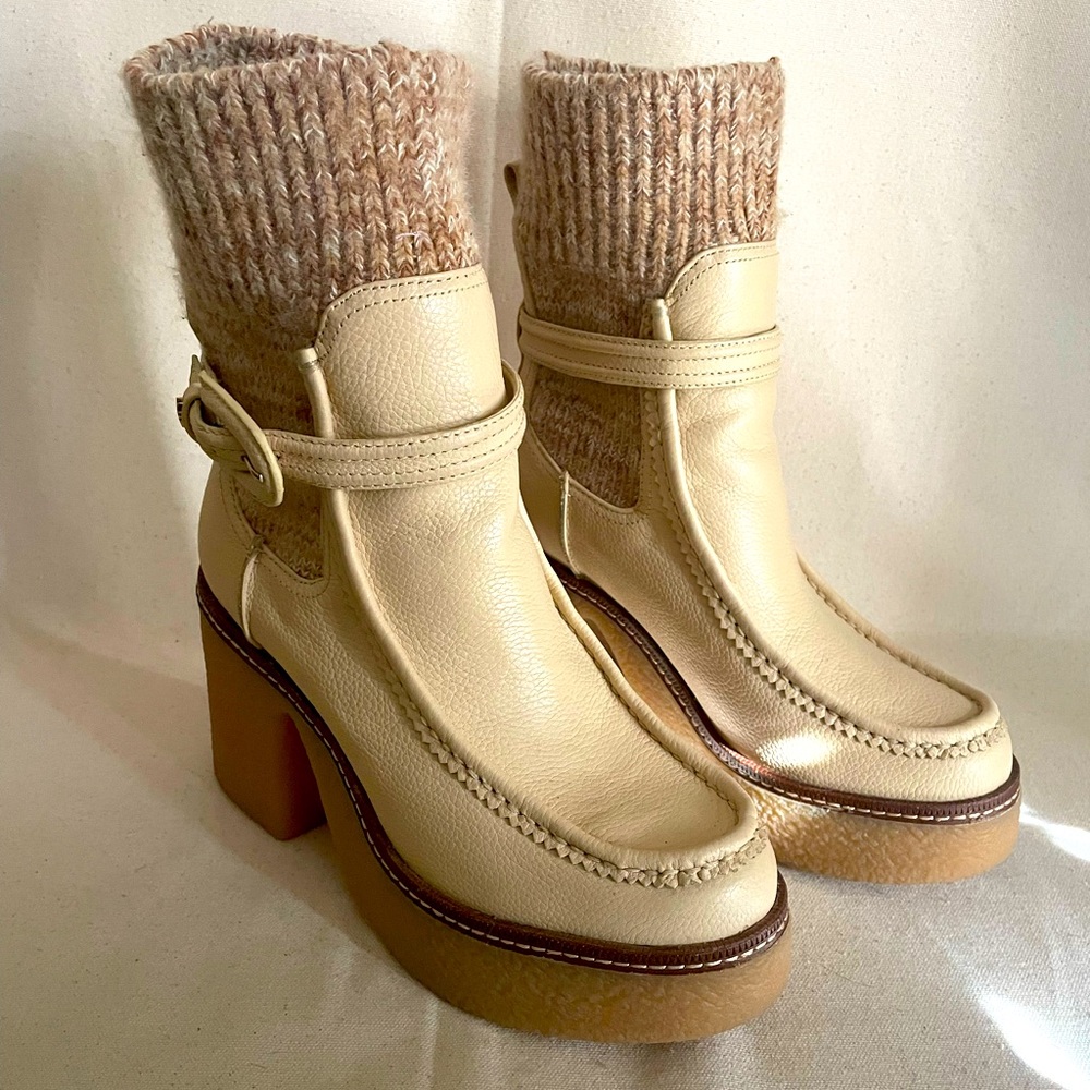 Sam Edelman platform boots